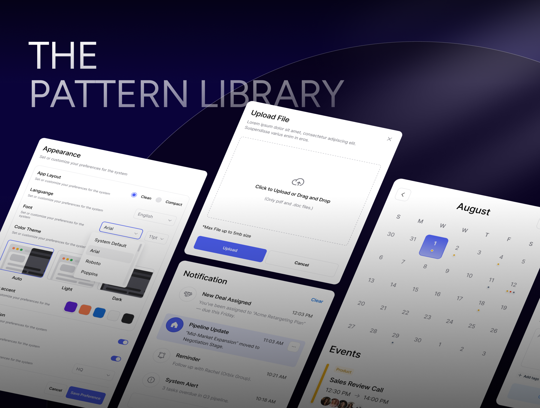 The Pattern Library enterprise design system interface patterns